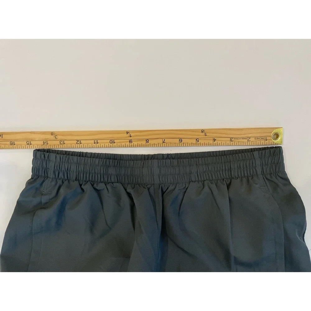 NEW Under Armour Vital‎ Woven Training Pants Mens Medium Gray Loose Mesh Lined